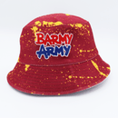 Barmy Army WI Tour Reversible Bucket Hat - Splat