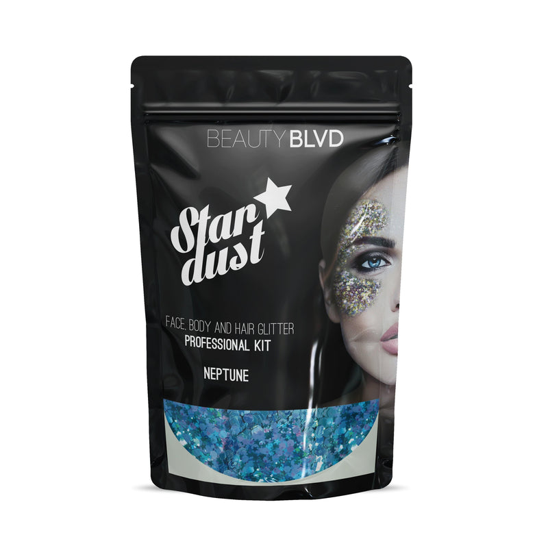 Neptune - Stardust Face, Body and Hair Glitter PRO Kit