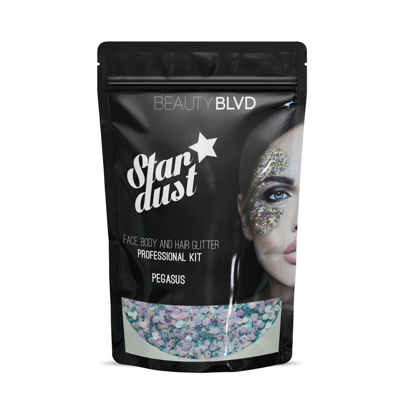 Pegasus - Stardust Face, Body and Hair Glitter PRO Kit | Beauty BLVD