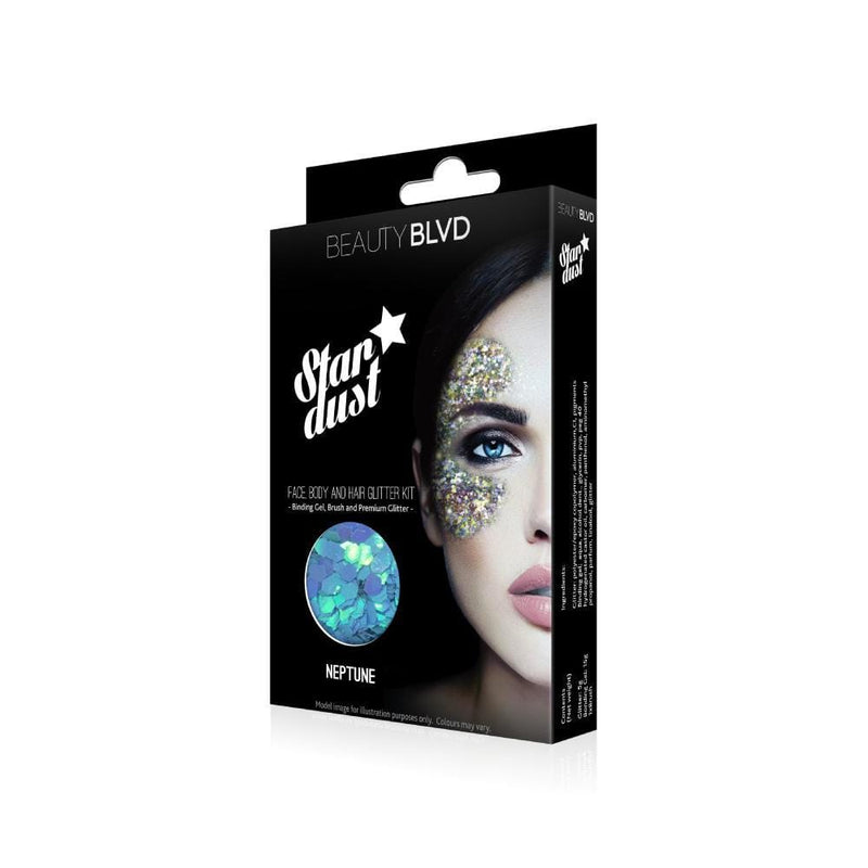 Neptune - Stardust Face, Body and Hair Glitter Kit | Beauty BLVD