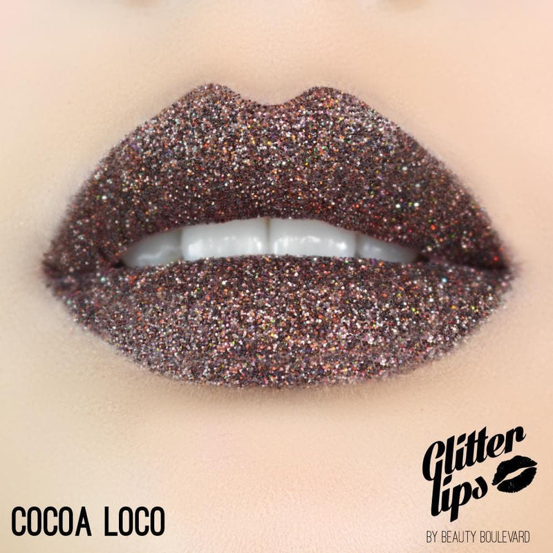 Cocoa Loco - Glitter Lips | Beauty BLVD