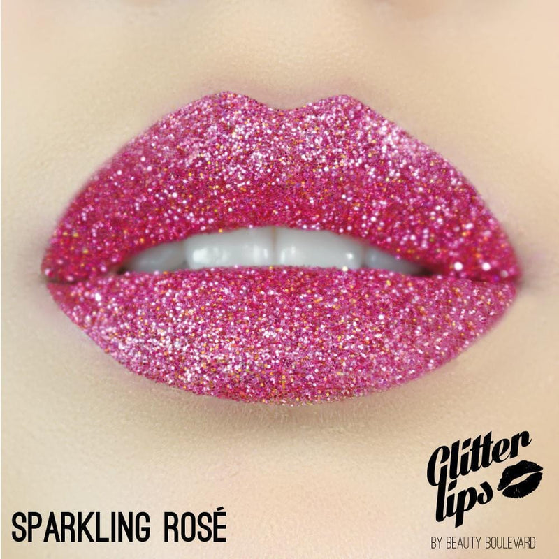 Sparkling Rosé Glitter Lips | Beauty BLVD