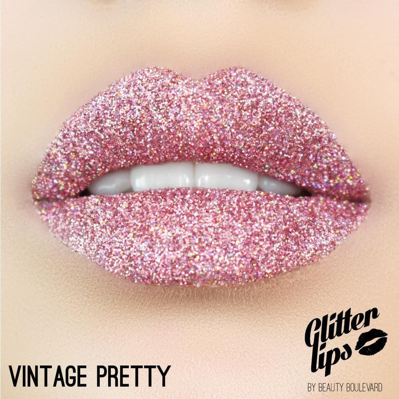 Vintage Pretty Glitter Lips | Beauty BLVD