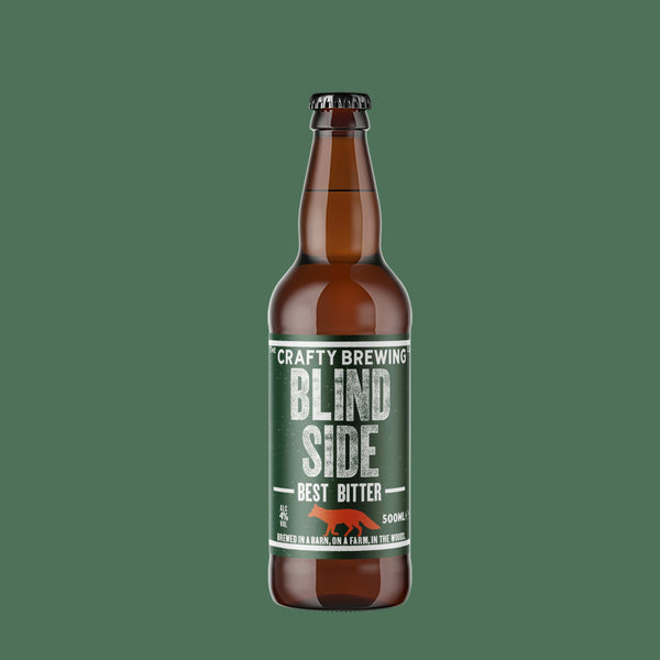 Blind Side - Deep Amber Ale 4% 12 x 500ml Bottles