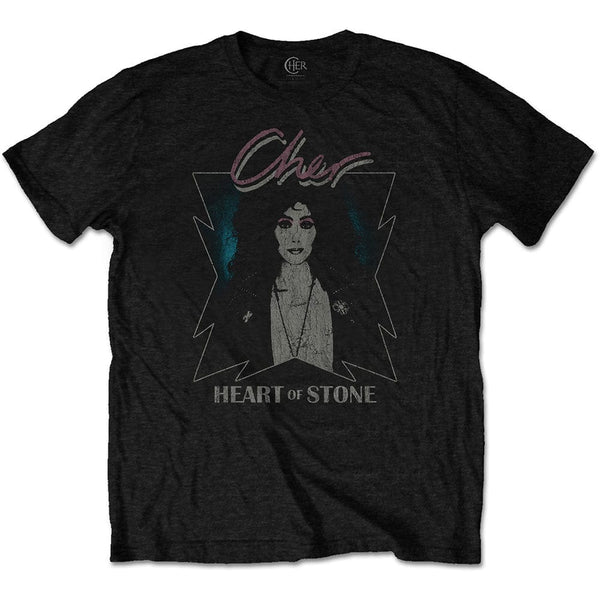 Cher | Official Band T-Shirt | Heart of Stone