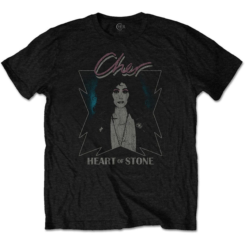 Cher | Official Band T-Shirt | Heart of Stone