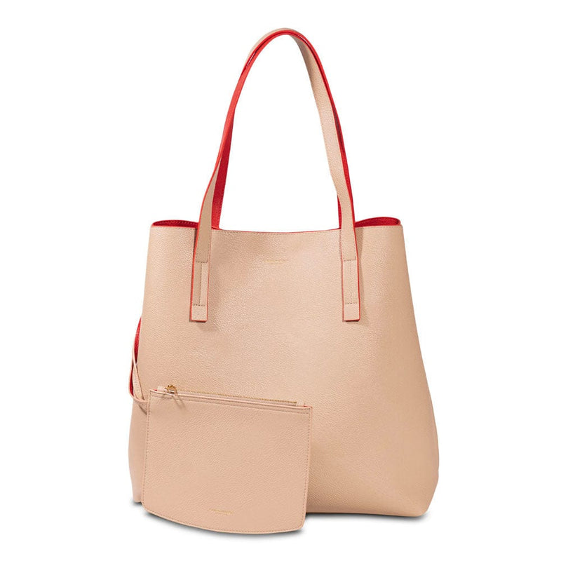 Campo Marzio Iconic Double Tote Bag - Tangerine Tango