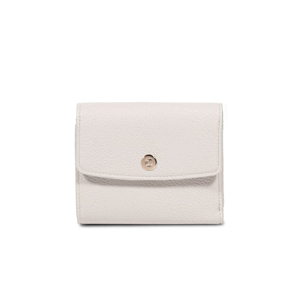 Campo Marzio Audrey Small Flap Wallet - Off White