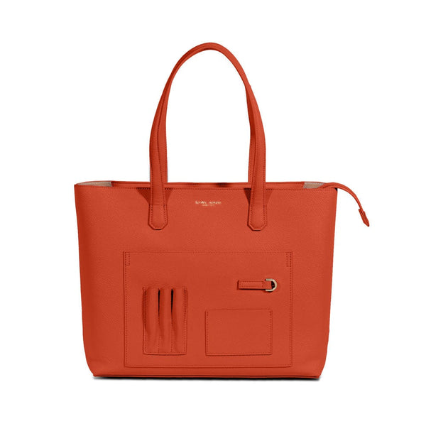 Campo Marzio External Organization Tote - Tangerine Tango