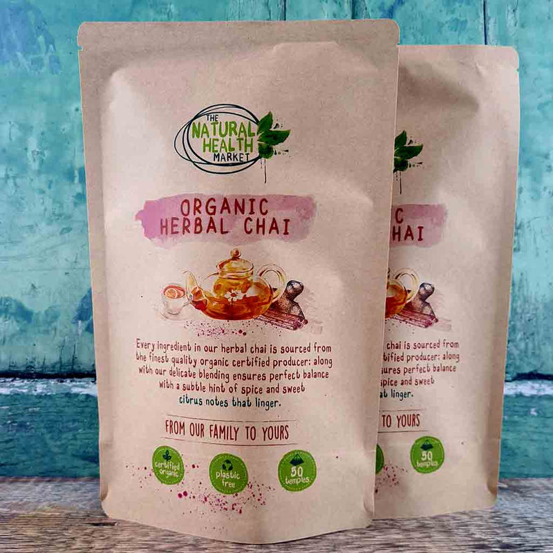 Chai Tea Bags - 100 pack - plastic free compostable and biodegradable