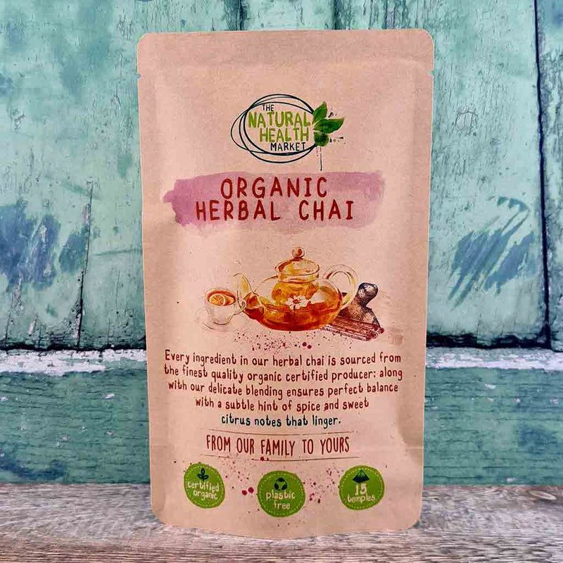 Chai Tea Bags - 15 pack - plastic free compostable and biodegradable
