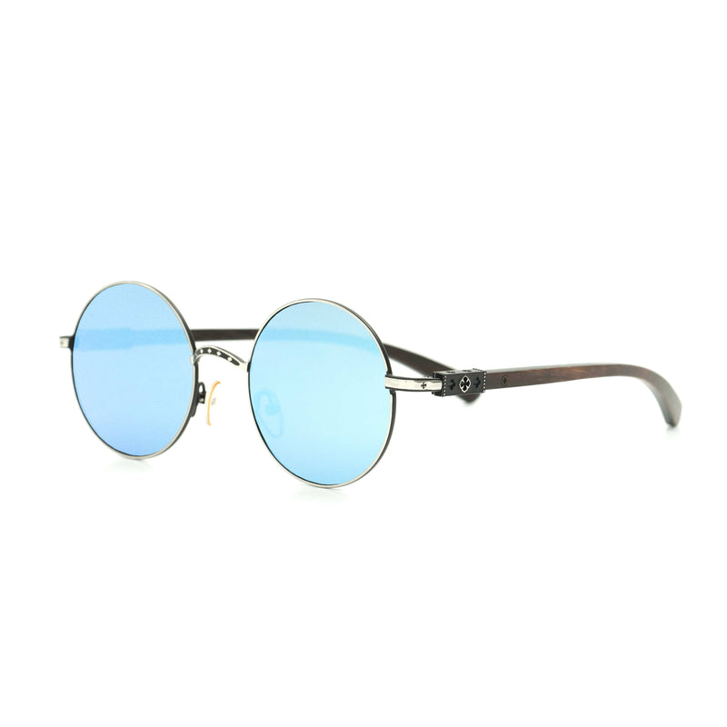 Cambium Berlin Sunglasses - Aluminium & Wood Frame 