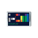 Coldplay Gift Set with boxed Coffee Mug, Travel Mug, 2 Drinks Coasters, Pin Badge