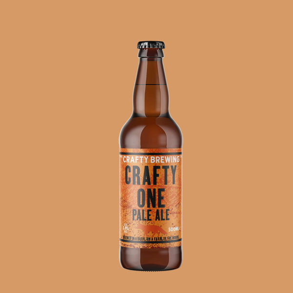 Crafty One Pale Ale - 3.9% 12 x 500ml Bottles