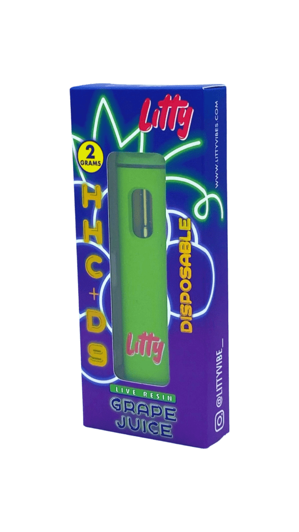 Litty Disposable- Grape Juice HHC+D9
