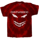 Disturbed | Official Band T-shirt | Scary Face (Dip-Dye)