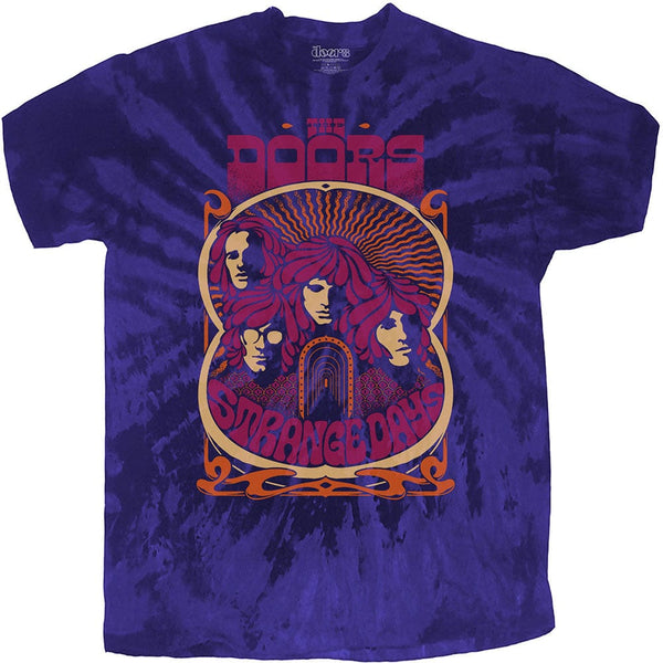 The Doors | Official Band T-shirt | Strange Days (Dip-Dye)