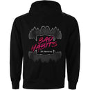 Ed Sheeran Unisex Pullover Hoodie: Bad Habits (Back Print)
