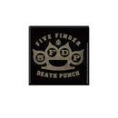Five Finger Death Punch gift set with Beanie, 5 x Button Badges, Fridge Magnet, Drinks Coaster