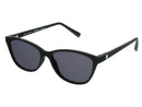 Black cat-eye sunglasses