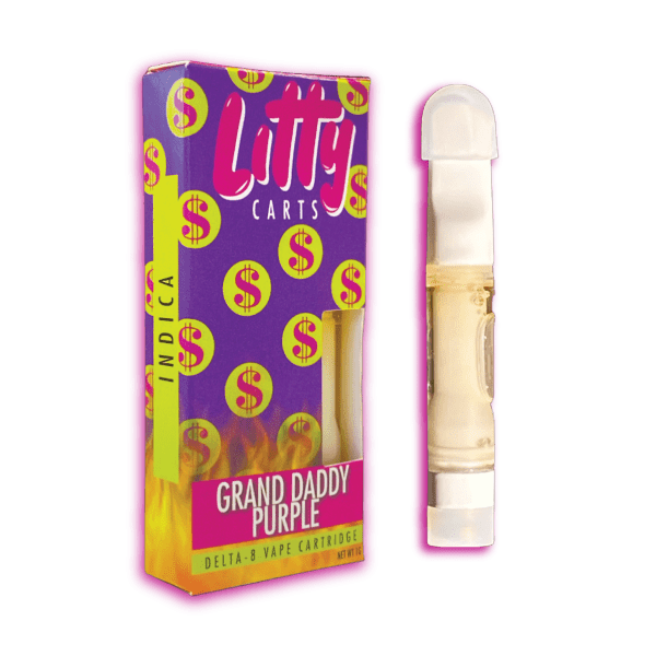 Delta 8 Vape Cartridge – Granddaddy Purple