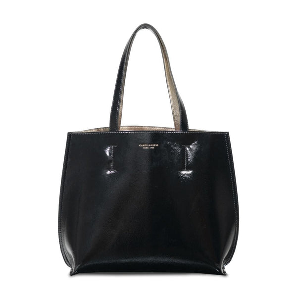 Campo Marzio Double Tote - The Iconic Bag Midi Lucid Special Edition - Black