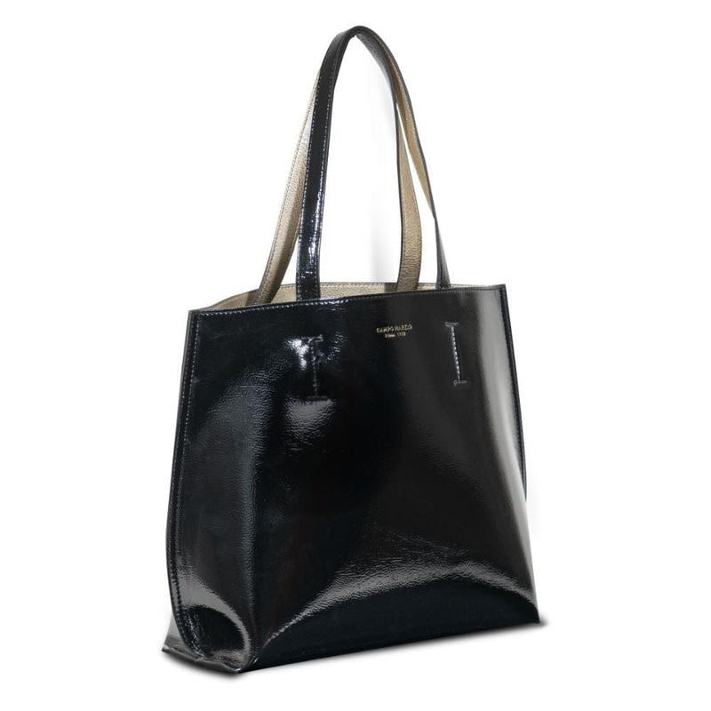 Campo Marzio Double Tote - The Iconic Bag Midi Lucid Special Edition - Black