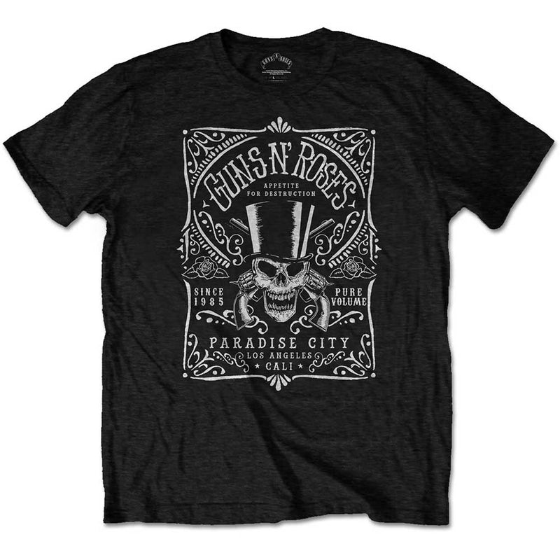 Guns N' Roses | Official Band T-shirt | Bourbon Label