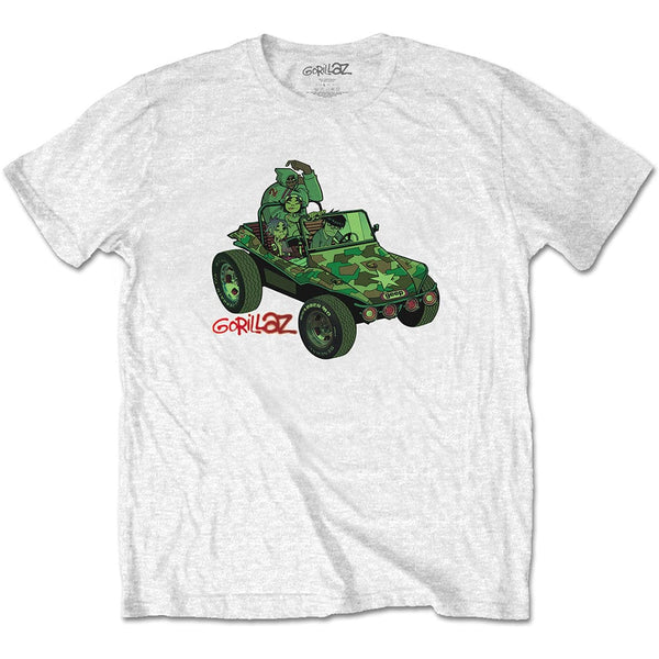 Gorillaz | Official Band T-shirt | Green Jeep