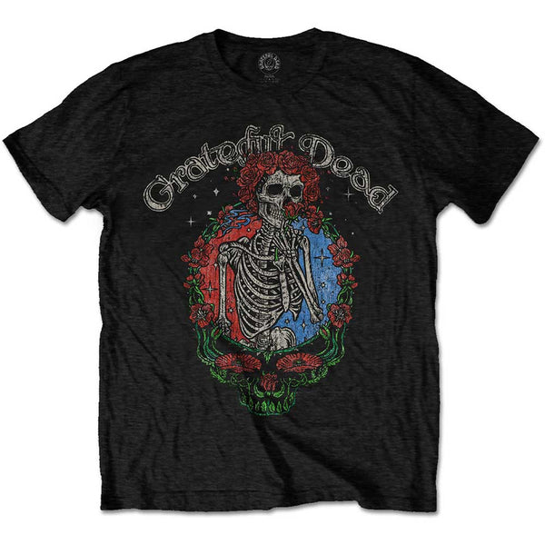 Grateful Dead | Official Band T-shirt | Floral Stealie