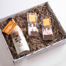 Chocolate Orange Cookies & Chocolate Orange Hot Chocolate Spoons Gift Box - Cookie Mix - Bottled Baking Co