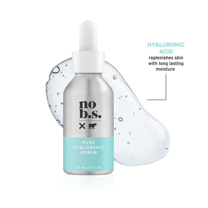 No BS Skincare Hyaluronic Serum Ingredients 