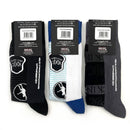 AC/DC Socks 3 pack - Adult UK 7-11 (EU 41-46, US 8-12)