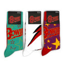 David Bowie Socks 3 pack - Adult UK 7-11 (EU 41-46, US 8-12)