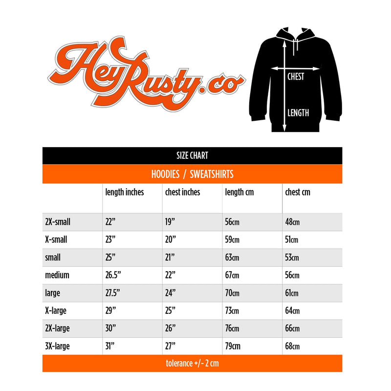 Trouble Unisex Zipped Hoodie: The Skull (back print)