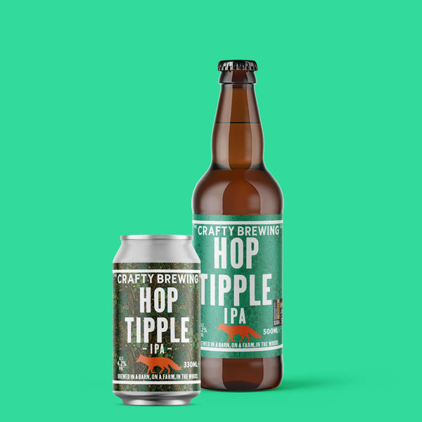 Hop Tipple - IPA 4.2% 12 x 500ml Bottles, or 12 x 330ml Cans