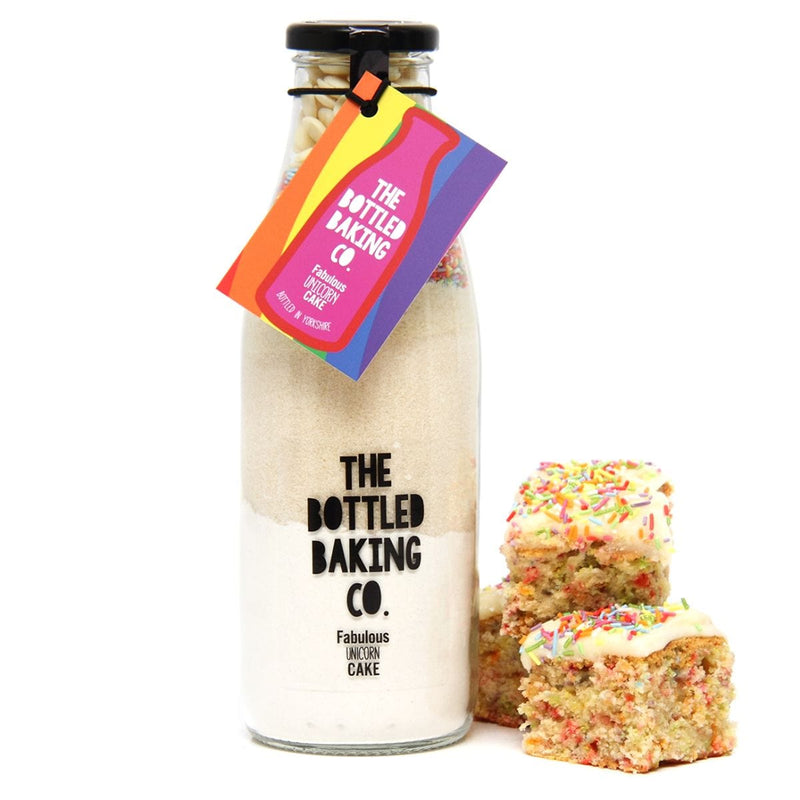 Fabulous Unicorn Cake Mix - Case of 6 In Bottles - Cake Mix - Bottled Baking Co