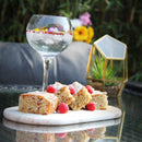 Irresistible White Chocolate & Raspberry Tray Bake cake mix in a Bottle - Cake Mix - Bottled Baking Co