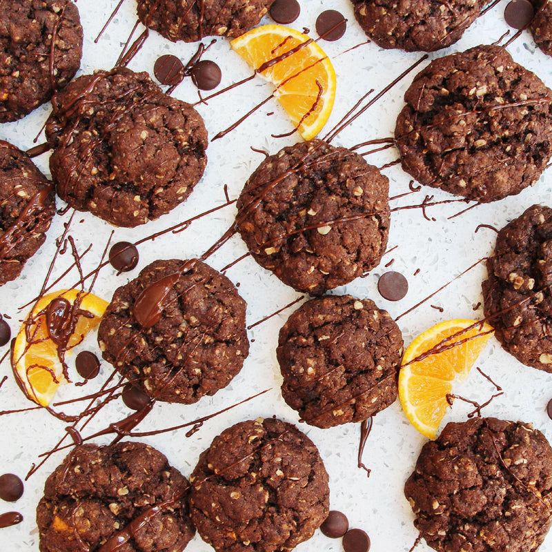 Chocotastic Chocolate Orange Cookie Mix In a Bottle - Cookie Mix - Bottled Baking Co