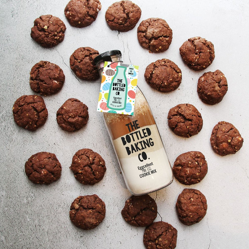 Eggcellent Mini Egg Cookie Mix - Case of 6 in Bottles - Cookie Mix - Bottled Baking Co
