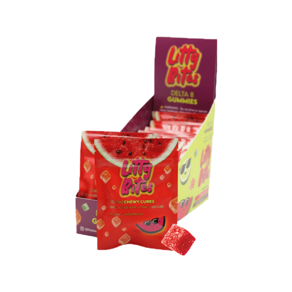 Litty Bites Box – Watermelon (15 pack) – 750mg