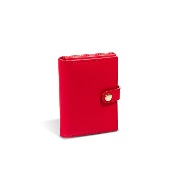 Campo Marzio Romy Business Card Holder - Flame Scarlet