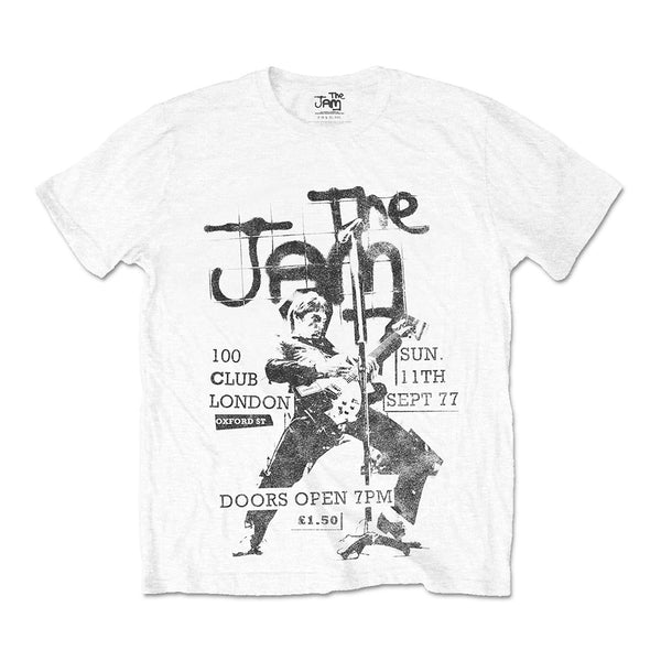 The Jam | Official Band T-shirt | 100 Club 77