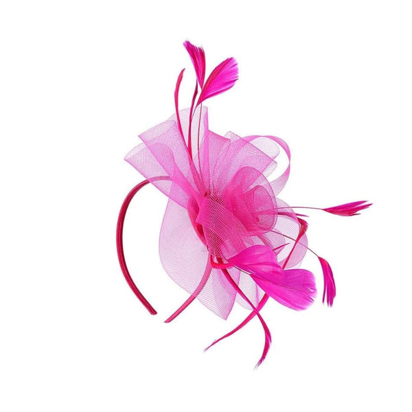 Ruby Rocks Marianna Fascinator - Magenta