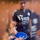 Framed Jonny Evans Signed Leicester City Shirt [Mini]