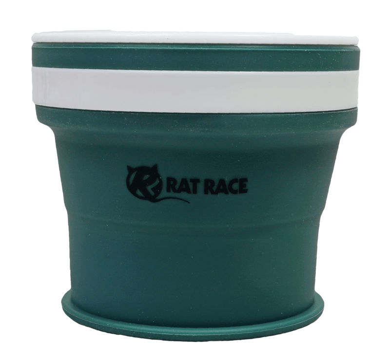 Rat Race Collapsible Travel Mug - Jasper Green