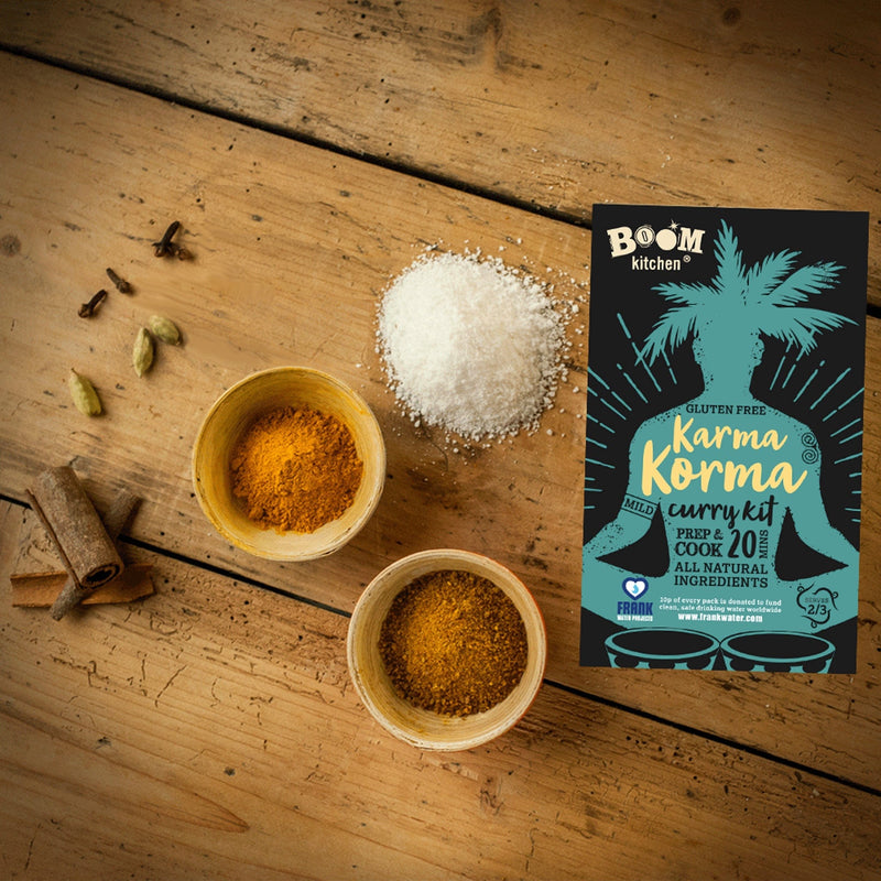 Curry Kit with all the ingredients you need to cook an authentic Korma Curry