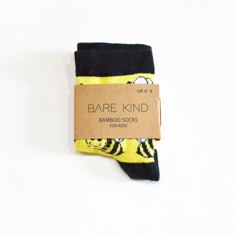 Save the Bees Bamboo Socks for Kids