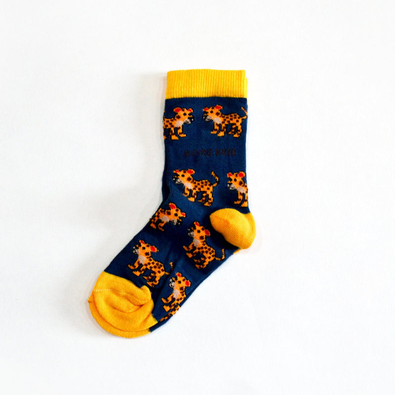 Save the Leopards Bamboo Socks for Kids