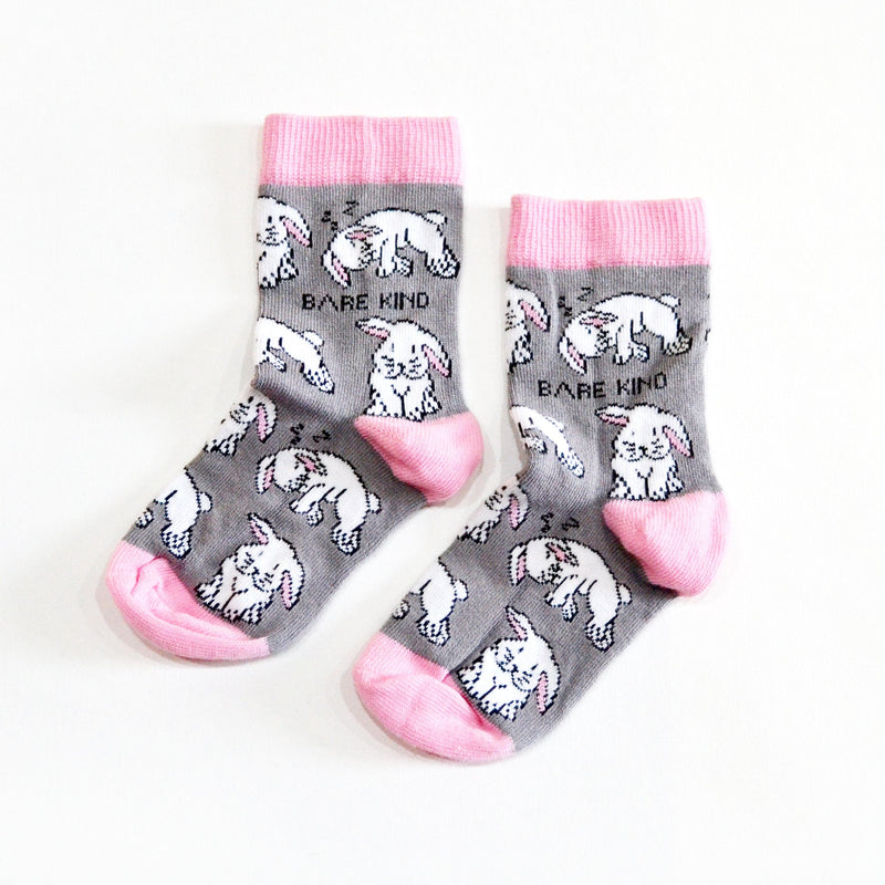 Save the Rabbits Bamboo Socks for Kids